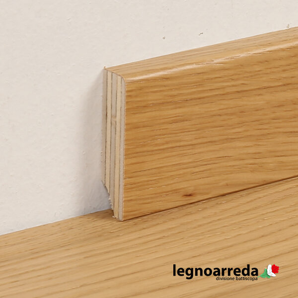 Battiscopa/zoccolino rivestito 50 x 13