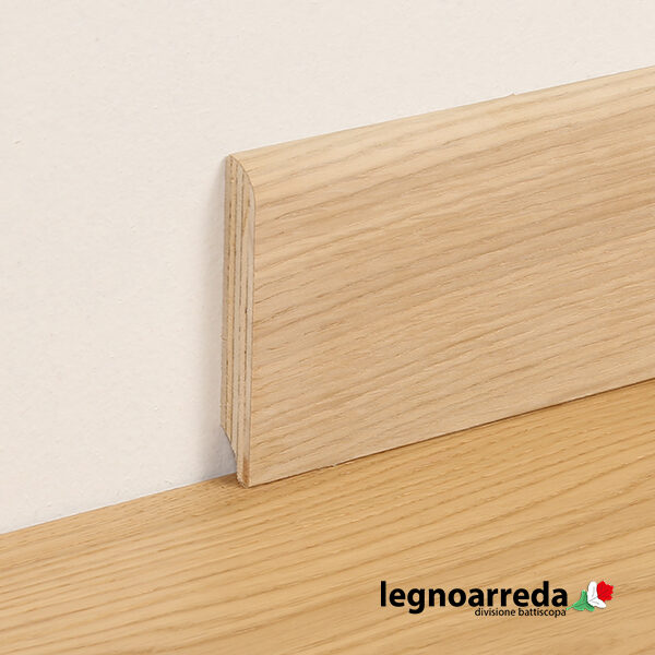 Battiscopa/zoccolino rivestito 82 x 13 grezzo