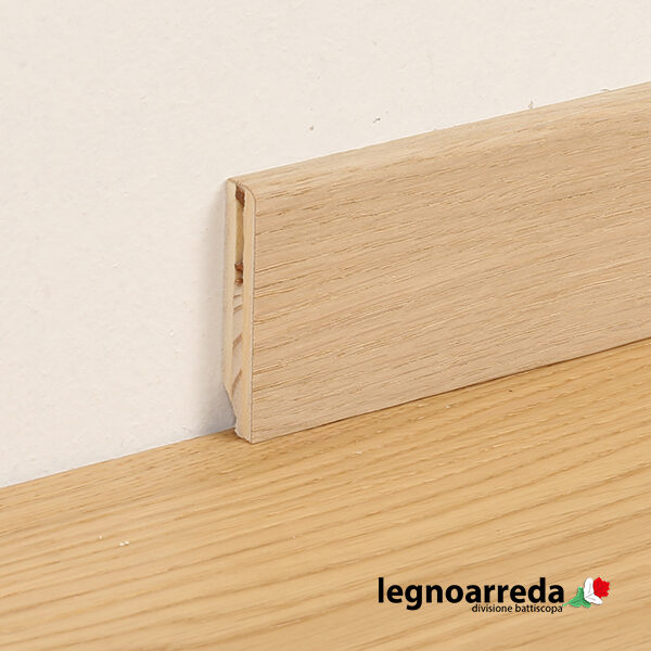 Battiscopa/zoccolino rivestito 50 x 10 grezzo